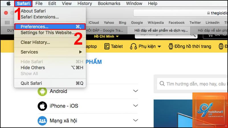 cách xóa cookie safari - Hình 4