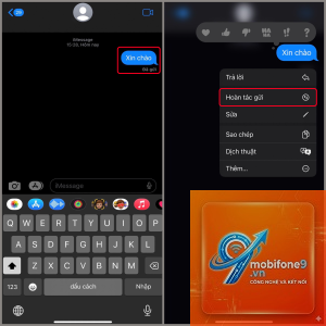 cách xóa cuộc trò chuyện imessage