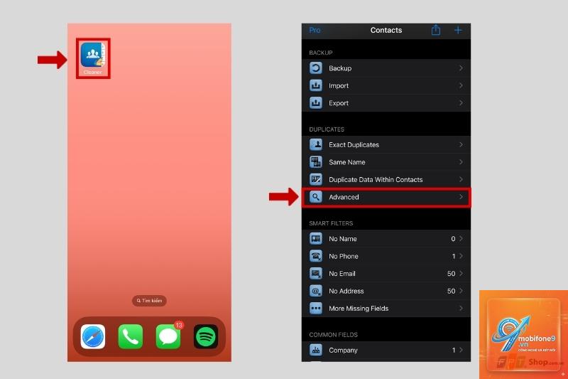 cách xóa danh bạ trùng lặp iphone - Hình 3