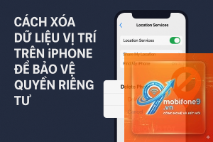 cách xóa dữ liệu vị trí iphone