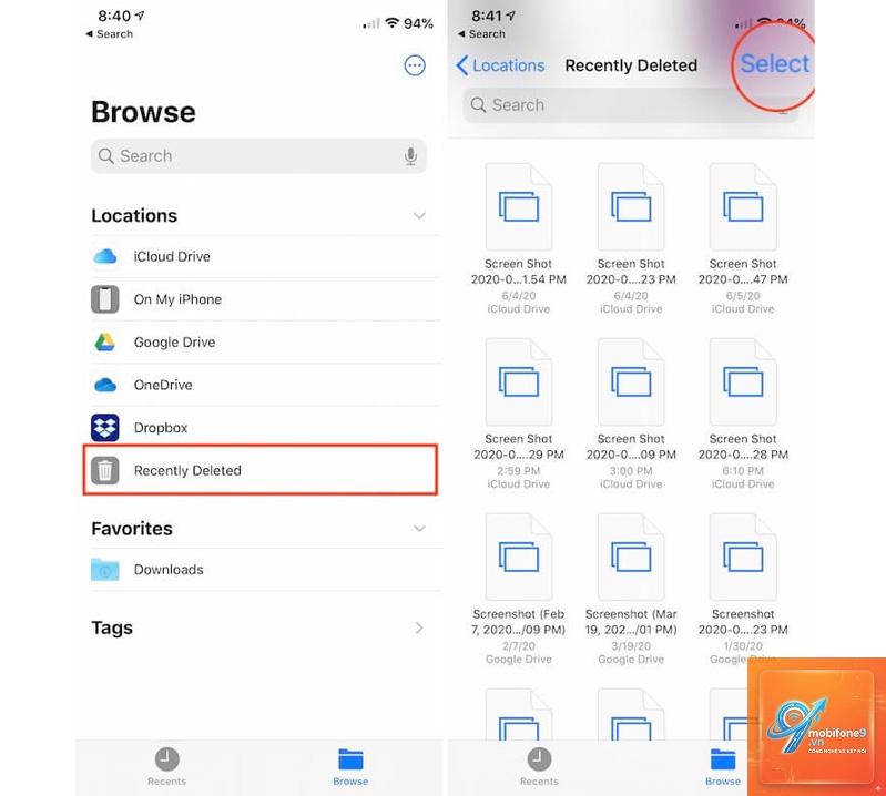 cách xóa file trên iphone - Hình 3