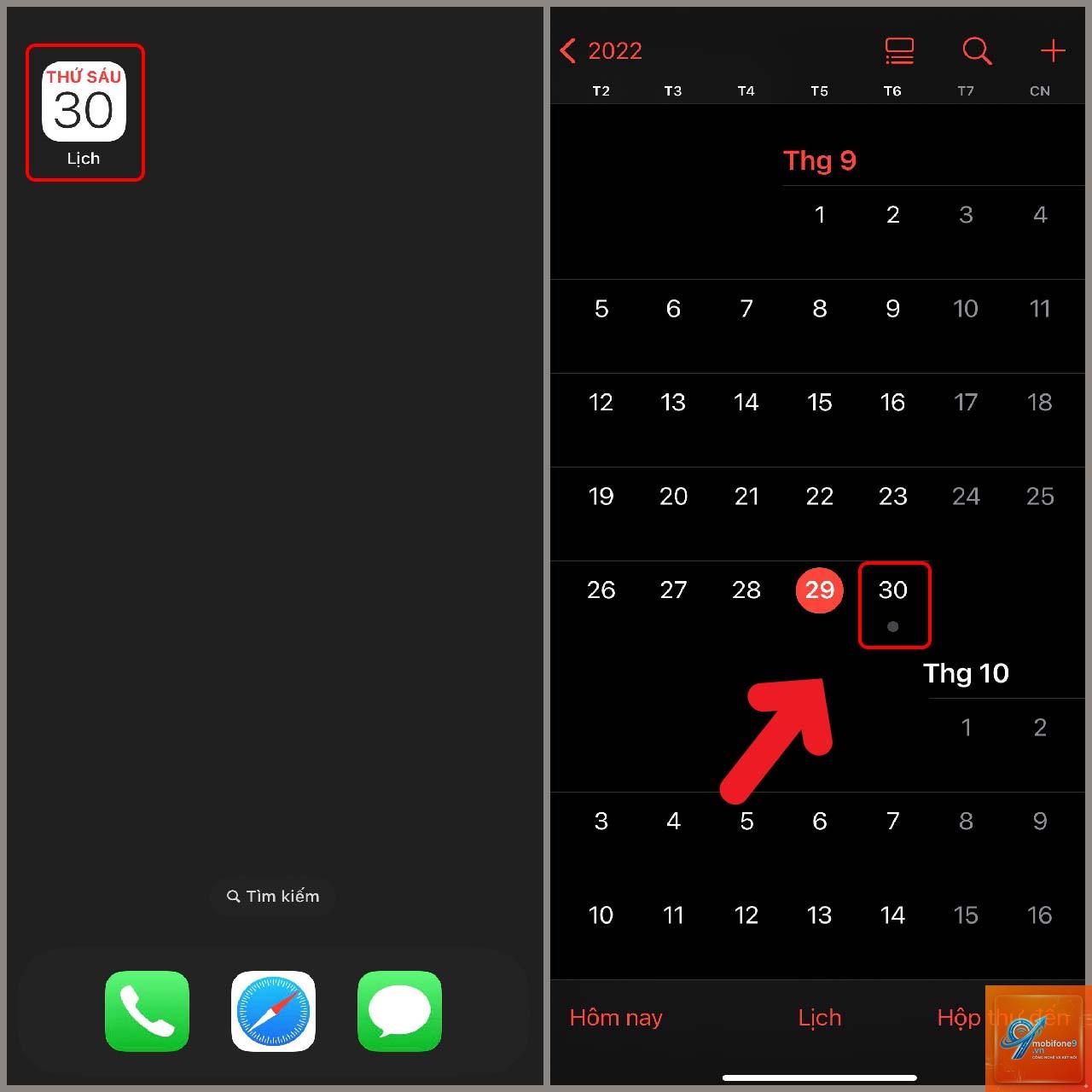 cách xóa lịch iphone - Hình 1