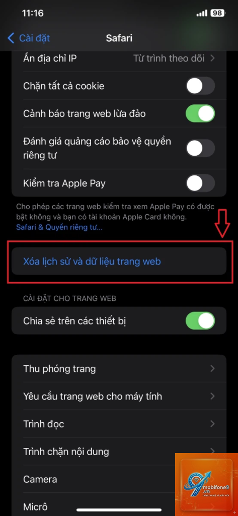 cách xóa lịch sử apple wallet - Hình 2