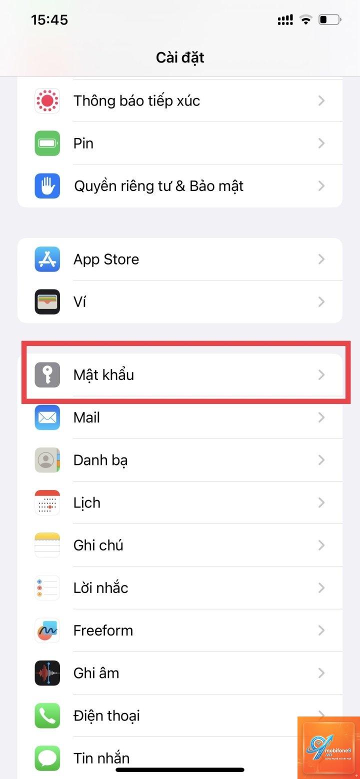 cách xóa mật khẩu đã lưu trên iphone - Hình 4
