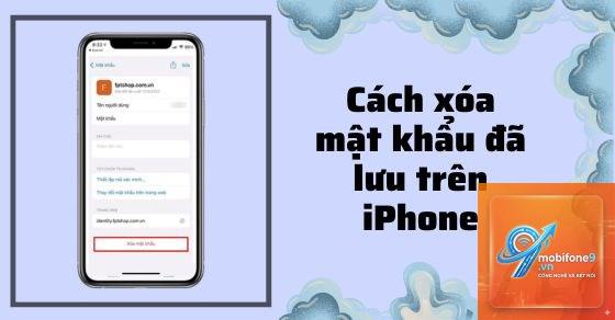 cách xóa mật khẩu đã lưu trên iphone - Hình 5