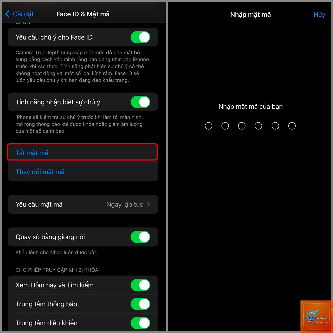 cách xóa passkey trên iphone - Hình 3