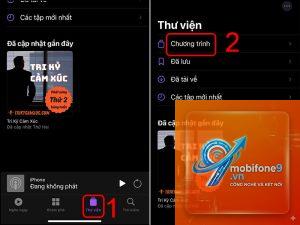 cách xóa podcast đã tải