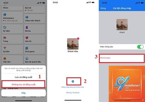 cách xóa tài khoản facebook trên iphone - Hình 4