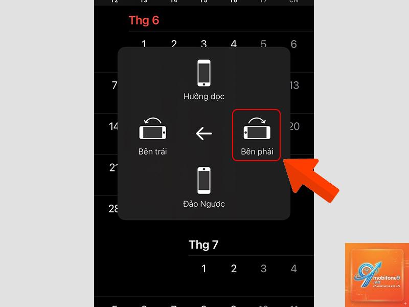 cách xoay màn hình standby mode - Hình 3