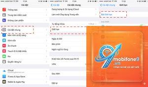 cài đặt bảo mật iPhone