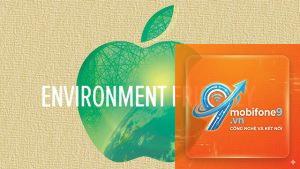 cam kết môi trường của apple