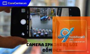 camera iphone bị chấm đen