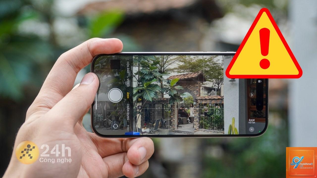 camera iphone bị lỗi chân dung - Hình 2