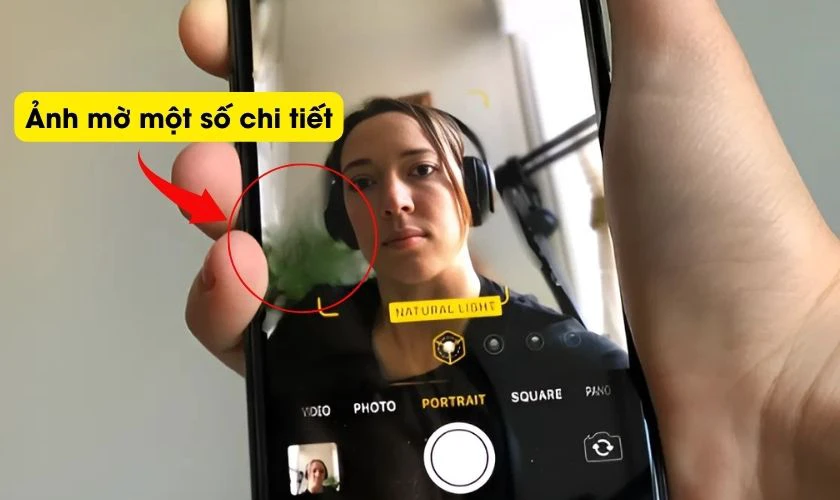 camera trước iphone bị mờ - Hình 3