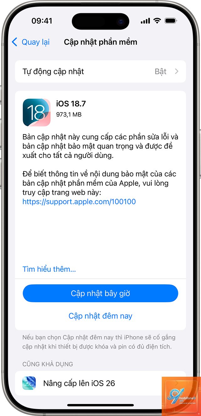 cập nhật phần mềm apple là gì - Hình 5