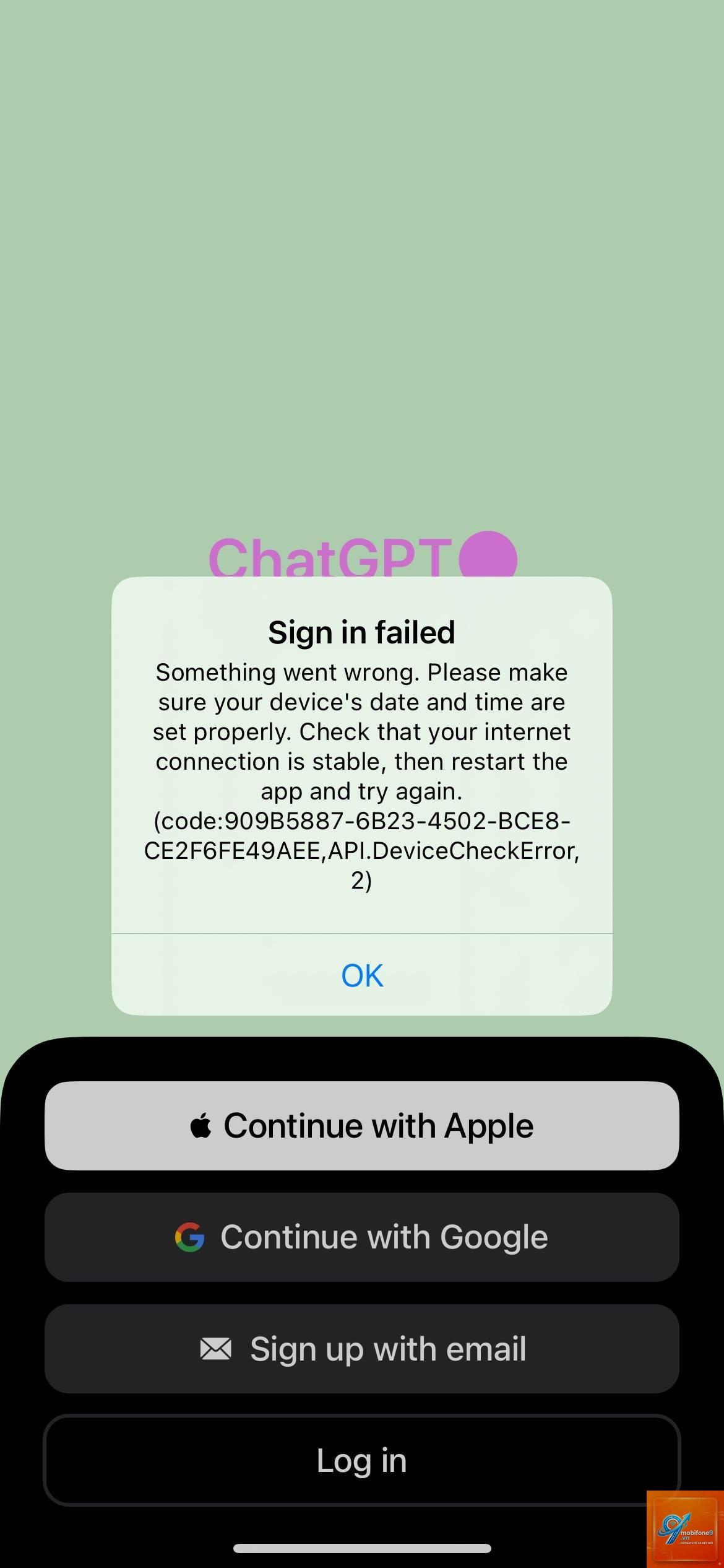 chatgpt không đăng nhập được trên iphone - Hình 3