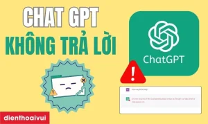 chatgpt không trả lời trên iphone