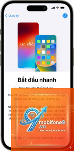 chuyển dữ liệu quick start apple