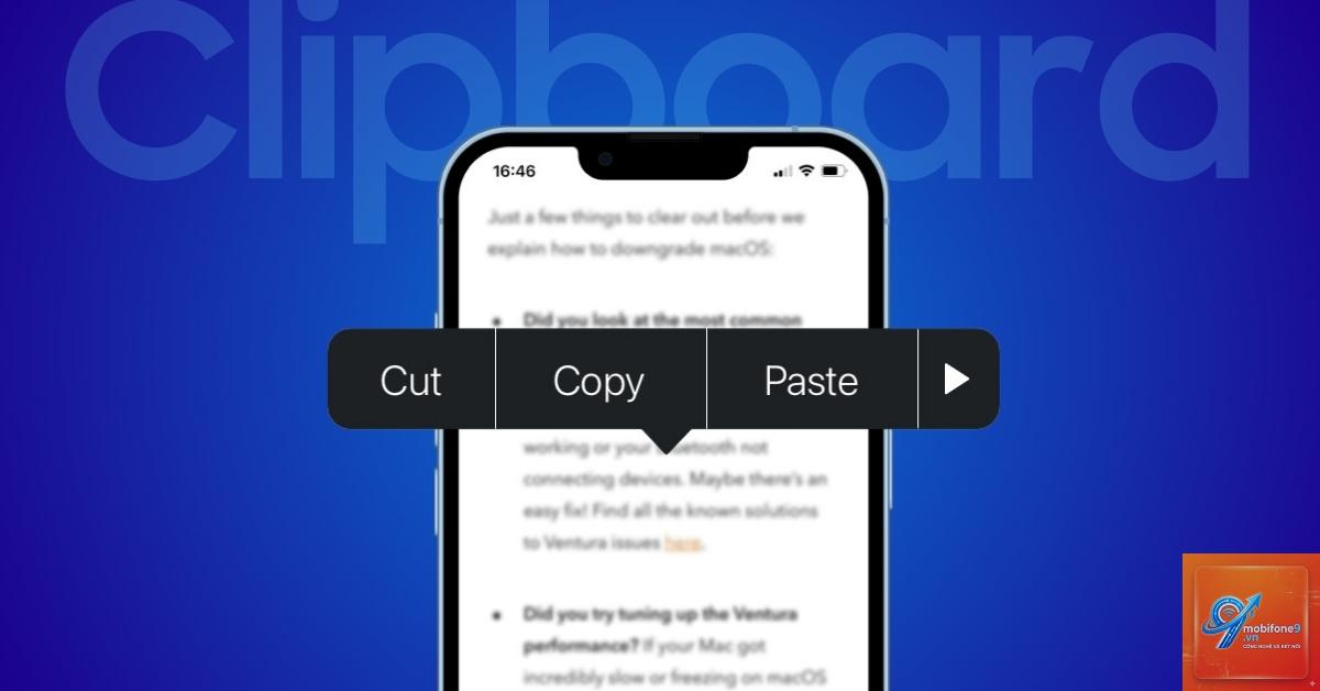 clipboard iphone không dán được - Hình 1