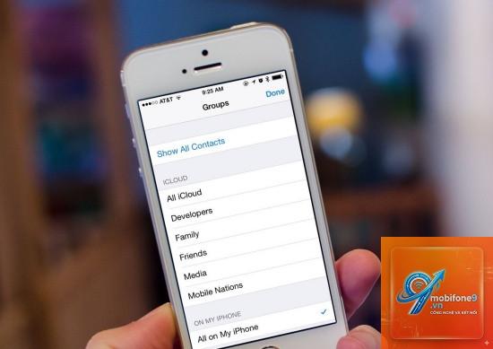 danh bạ iphone bị mất - Hình 3