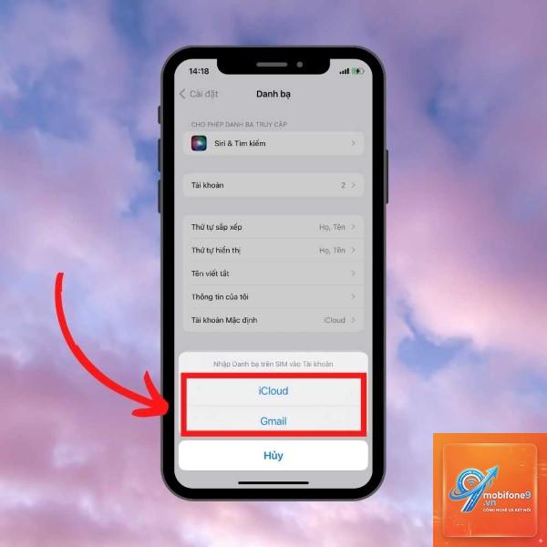 danh bạ iphone bị mất - Hình 1