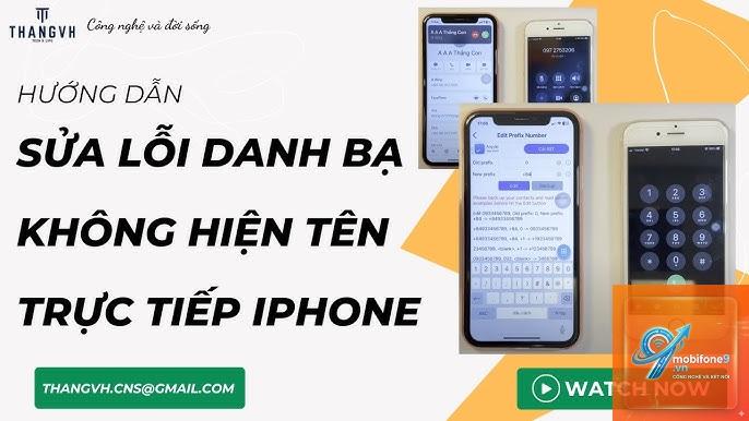 danh bạ iphone không hiển thị tên - Hình 4