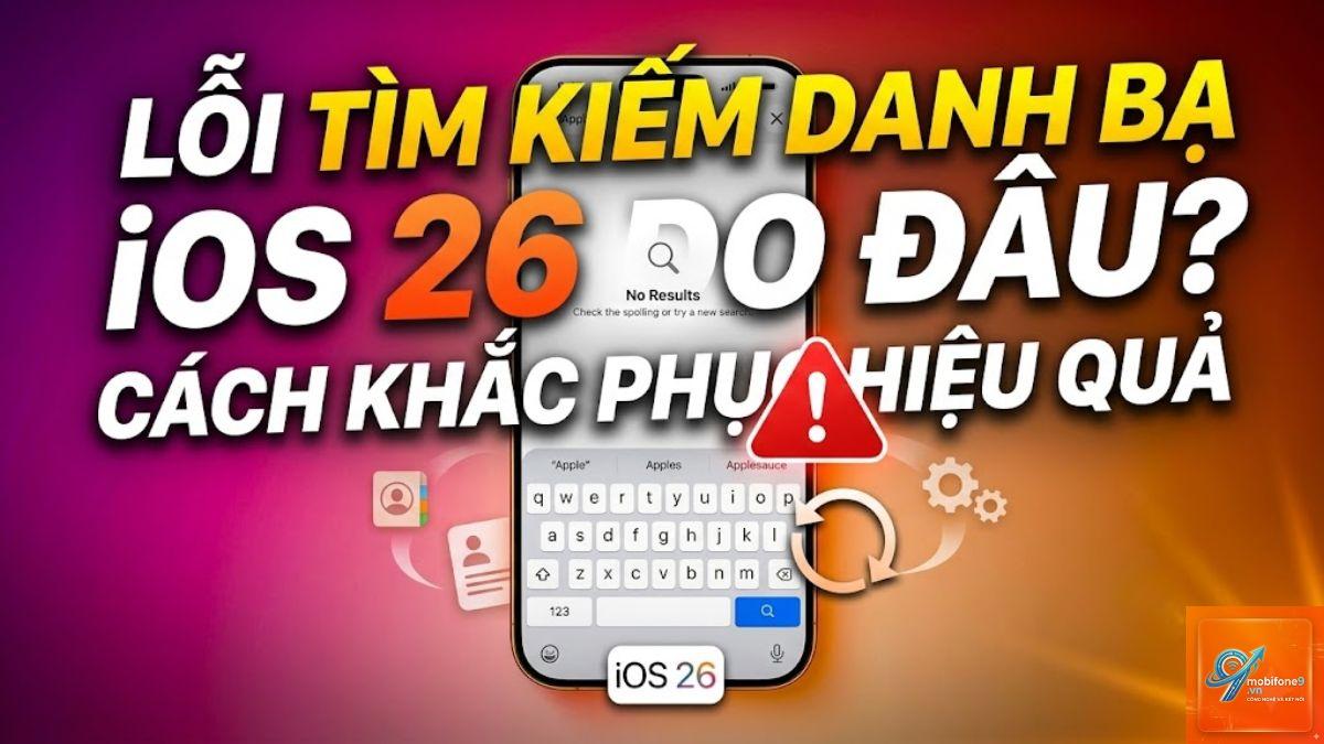 danh bạ iphone không tìm kiếm được - Hình 2