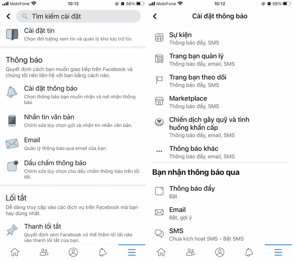 facebook không nhận thông báo trên iphone - Hình 5