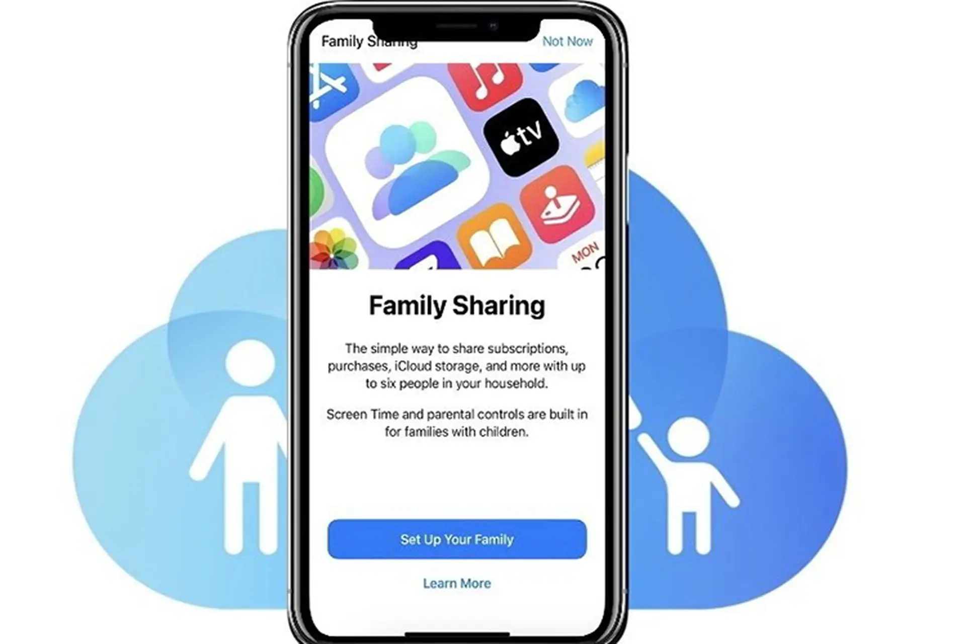 family sharing không chia sẻ icloud - Hình 2