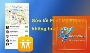 find my không hoạt động