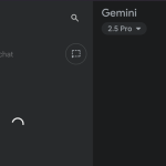 gemini không tải được lịch sử