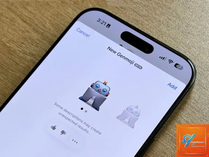 genmoji bị treo - Hình 4