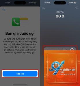 ghi âm cuộc gọi tự động trên iPhone