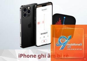 ghi âm iphone bị rè