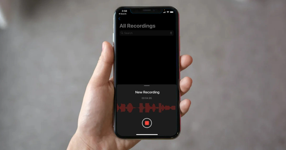 ghi âm iphone không đồng bộ - Hình 2