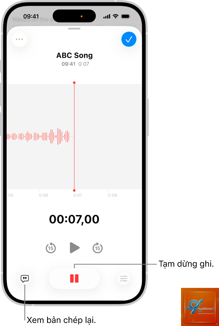 ghi âm iphone không đồng bộ - Hình 3