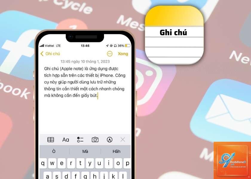 ghi chú trên apple - Hình 5