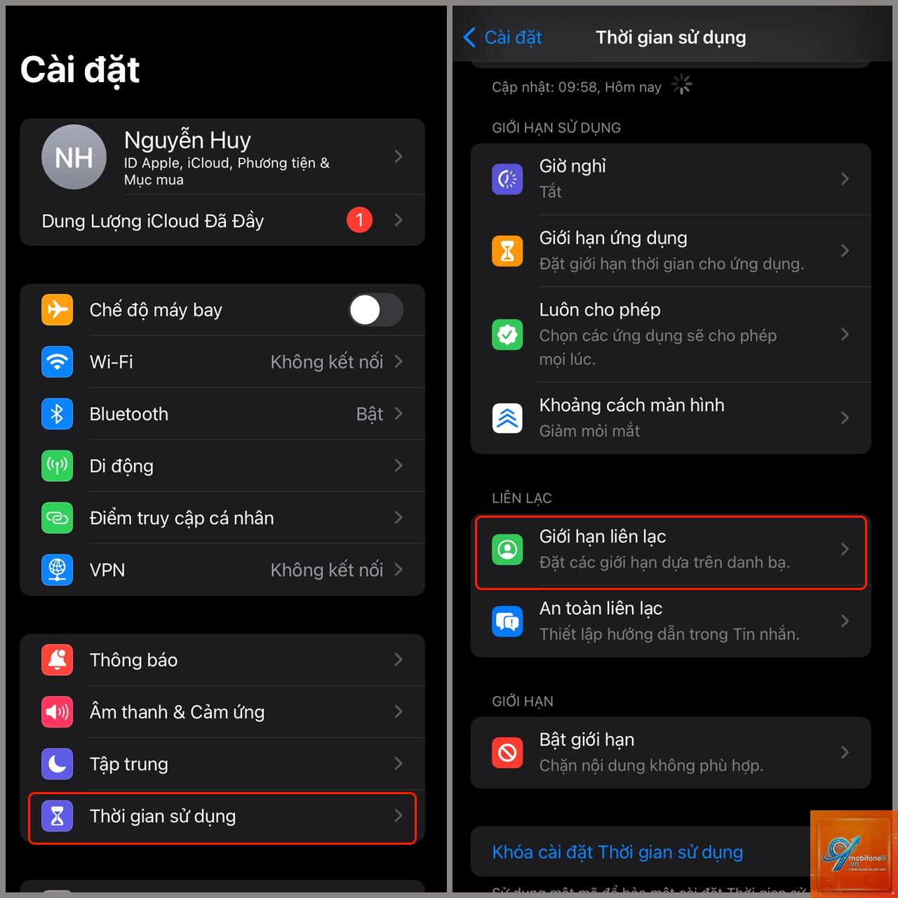 giới hạn nội dung iphone không hoạt động - Hình 3