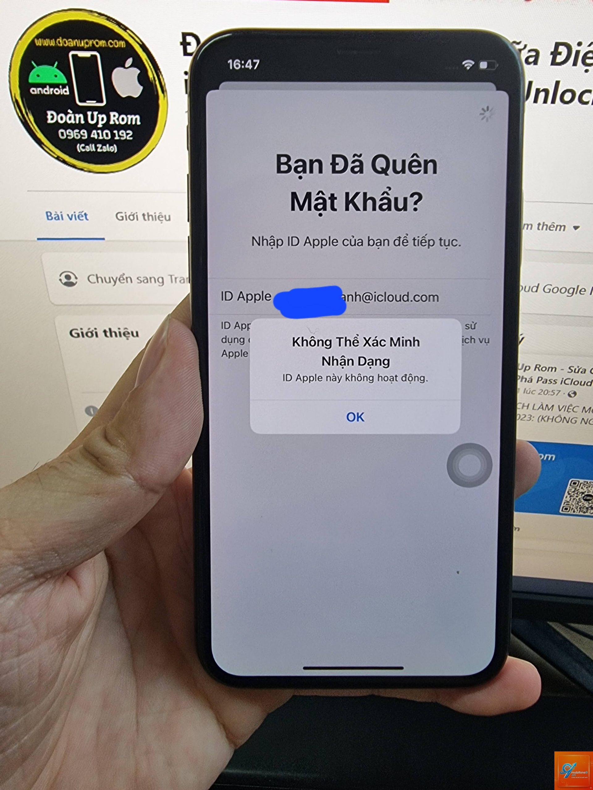 gmail bị lỗi xác thực trên iphone - Hình 4