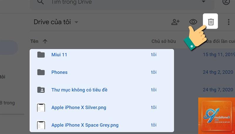 google drive bị đầy dung lượng trên iphone - Hình 1