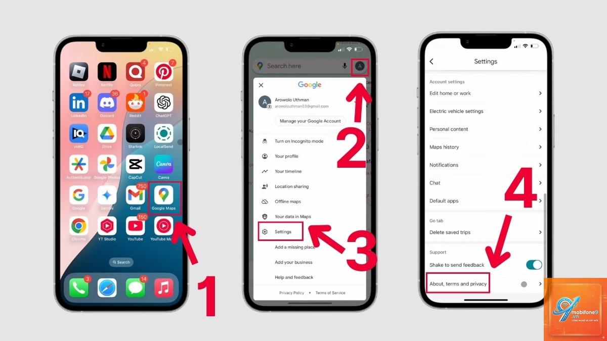 google maps không định vị được trên iphone - Hình 2