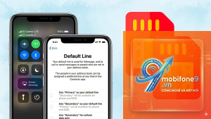 hai sim iphone không chuyển dữ liệu được