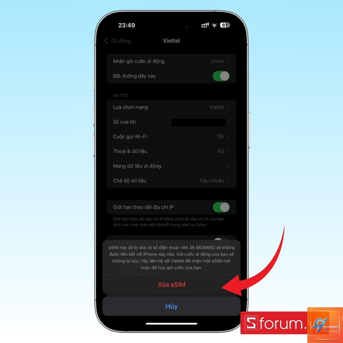 hai sim iphone không chuyển dữ liệu được - Hình 5