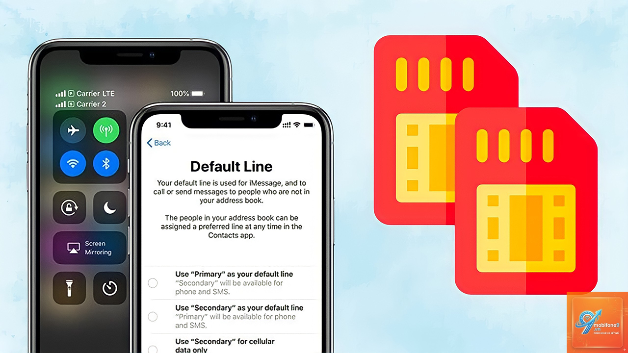hai sim iphone không nhận tin nhắn - Hình 3