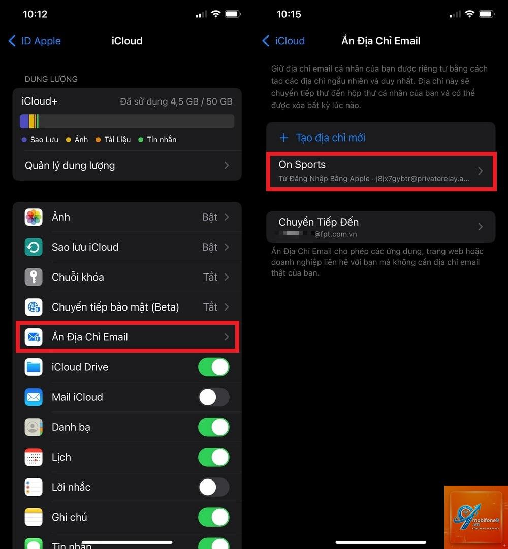 hide my email bị treo - Hình 5