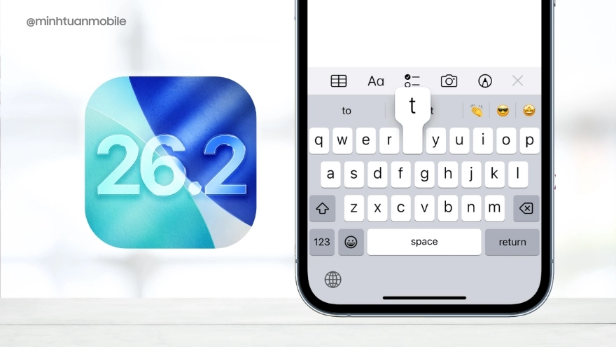 hiển thị hình bàn phím iPhone - Hình 3