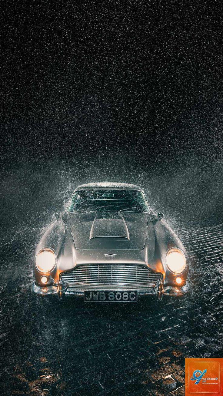 hình nền Aston Martin DB5 cho iPhone - Hình 2