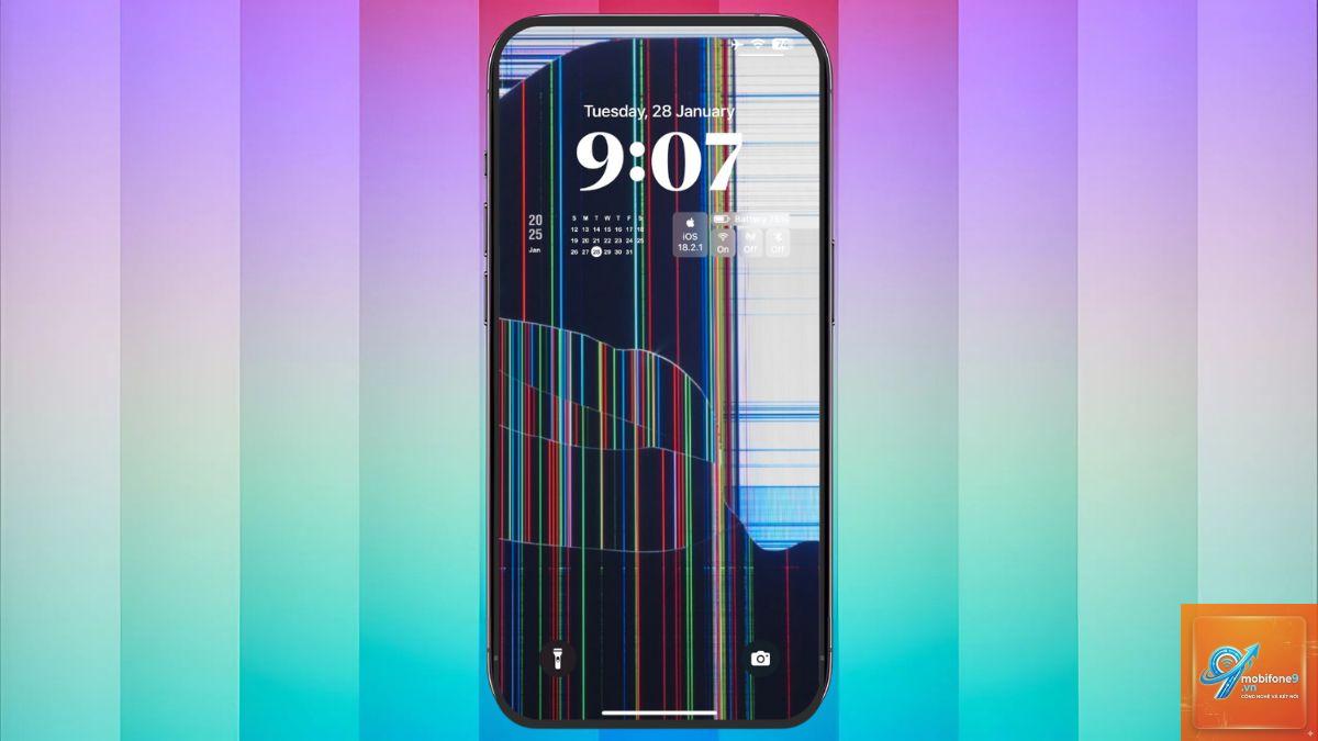 hình nền iphone bị lỗi - Hình 1