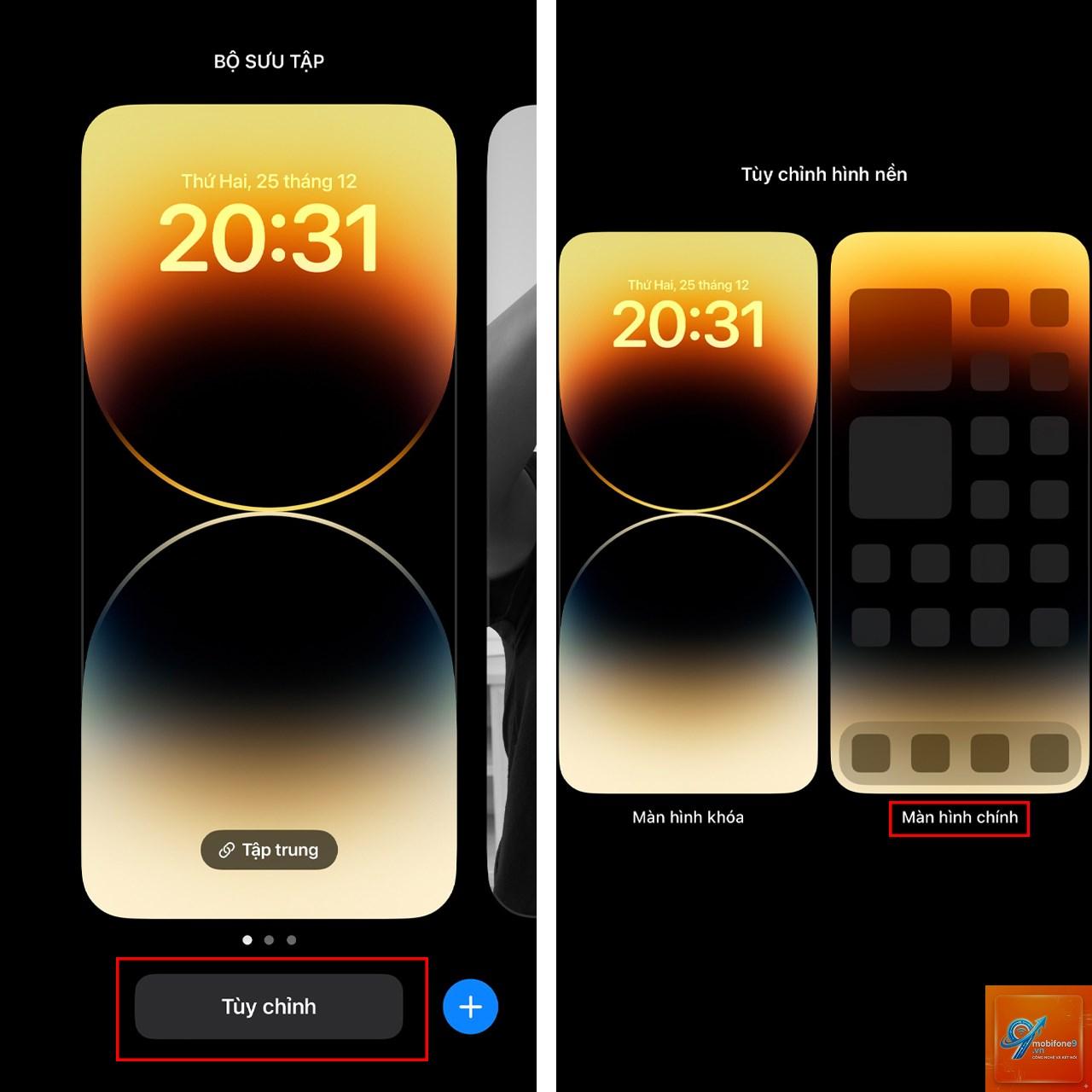 hình nền iphone bị mờ - Hình 1
