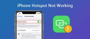hotspot iphone không hoạt động